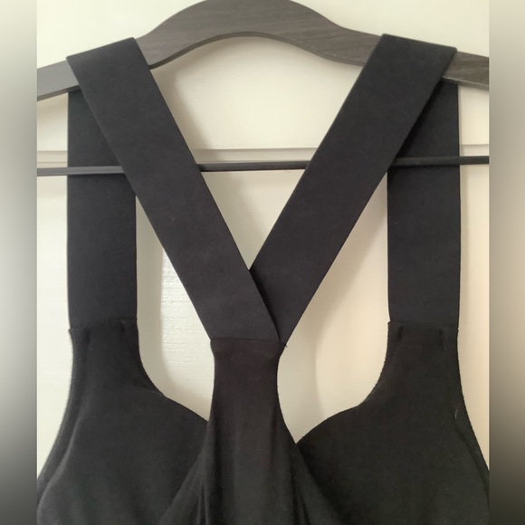 Athleta Santorini Thera Dress Black soft, shelf bra, Sz XXS - Picture 5 of 10